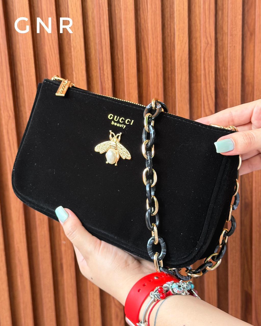 Bolsa Gucc1 Gamuza